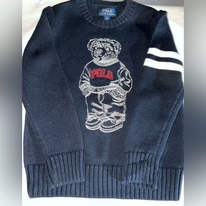 Ralph Lauren Polo Knit Navy Sweater Size 5